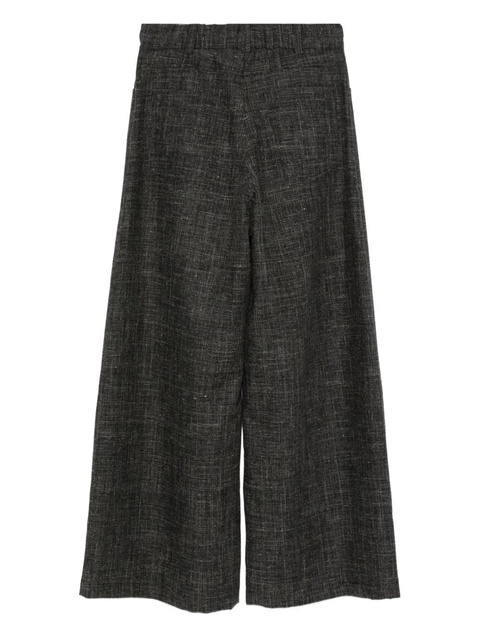 Alysi elasticated-waistband trousers - Grey - zdjęcie produktu nr 2