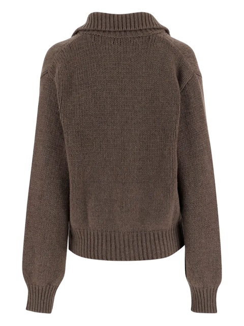Magda Butrym cashmere cardigan - Brown - zdjęcie produktu nr 1
