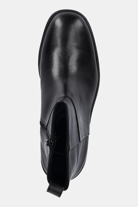 Vagabond Shoemakers botki skórzane SHEILA kolor czarny na płaskim obcasie 5835-001-20 - zdjęcie produktu nr 2