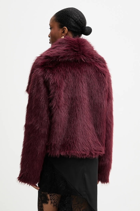 Answear.LAB płaszcz kolor bordowy - zdjęcie produktu nr 2