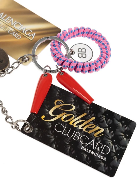 Balenciaga keychain accessory set - Black - zdjęcie produktu nr 2