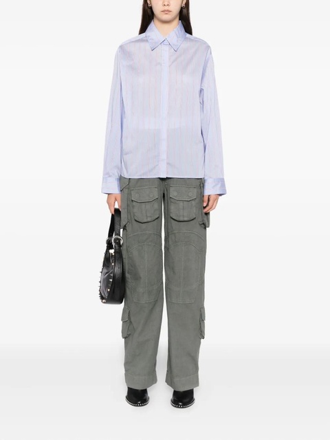 Reformation Andy shirt - Blue - zdjęcie produktu nr 2
