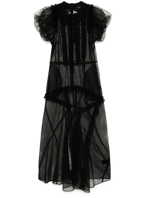 Simone Rocha ballet tutu hem dress - Black - zdjęcie produktu nr 1
