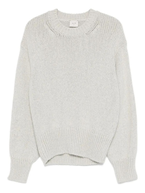 Alysi round-neck sweater - Grey - zdjęcie produktu nr 1