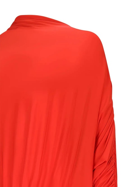 Magda Butrym long-sleeve ruched mini dress - Red - zdjęcie produktu nr 2