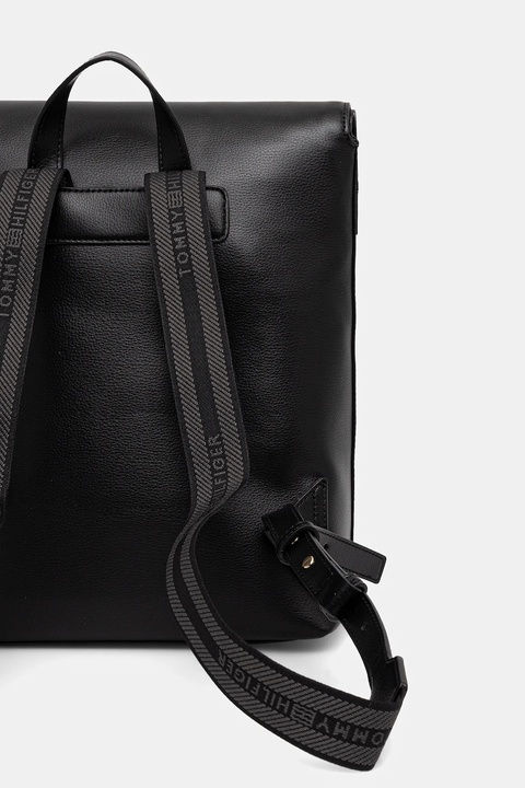 Tommy Hilfiger plecak damski kolor czarny duży gładki AW0AW17654 - zdjęcie produktu nr 2