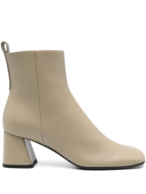 Lanvin 60mm leather ankle boots - Neutrals - zdjęcie produktu nr 1