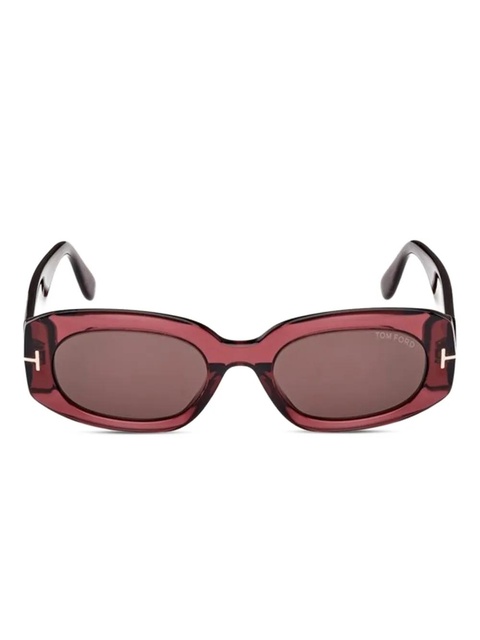 TOM FORD Eyewear Cielle oval-frame sunglasses - Red - zdjęcie produktu nr 1