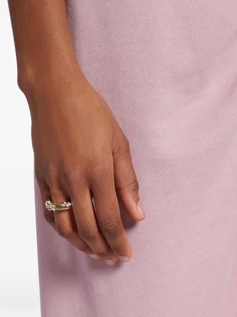 DRIES VAN NOTEN rhinestone-embellished ring - Gold - zdjęcie produktu nr 2