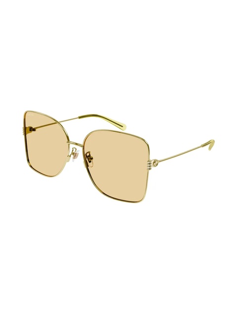 Gucci Eyewear Interlocking G sunglasses - Gold - zdjęcie produktu nr 2