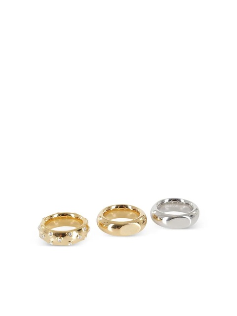 Rabanne polished-finish rings (set of three) - Gold - zdjęcie produktu nr 1