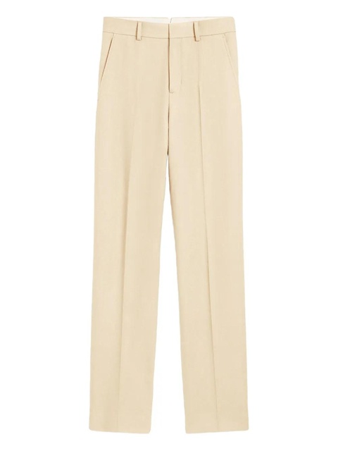 AMI Paris Wool large-fit trousers - Neutrals - zdjęcie produktu nr 1