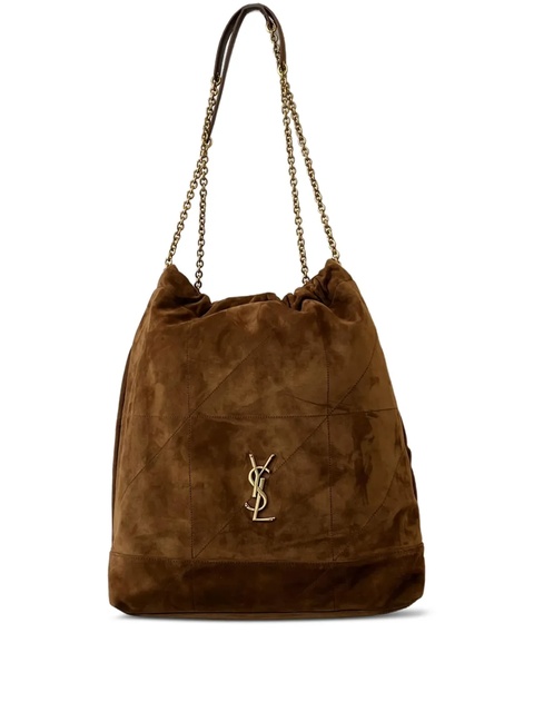 Saint Laurent Jamie quilted chain-strap shoulder bag - Brown - zdjęcie produktu nr 1