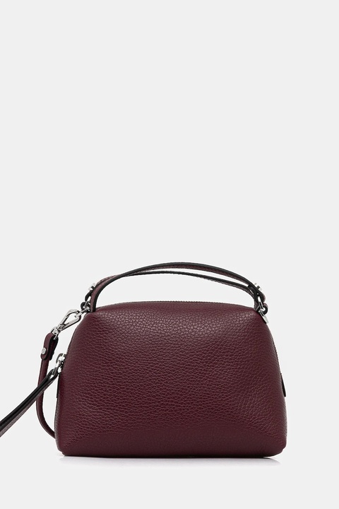 Gianni Chiarini torebka skórzana kolor bordowy BS 8145/COMM GRN - zdjęcie produktu nr 1