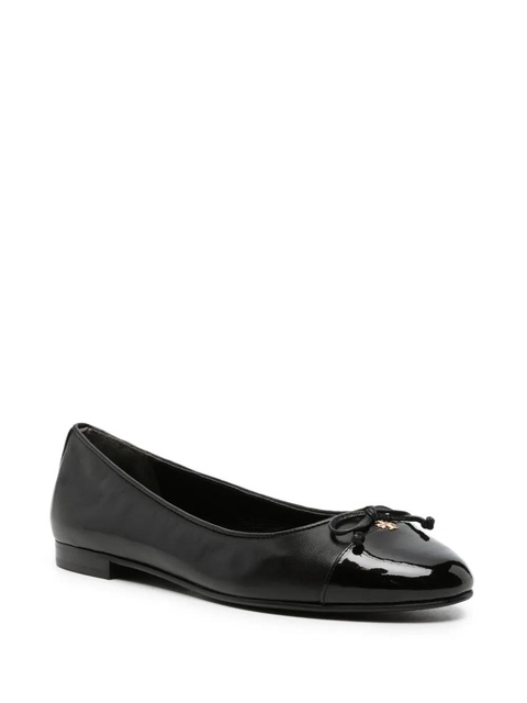 Tory Burch cap-toe ballerina shoes - Black - zdjęcie produktu nr 2