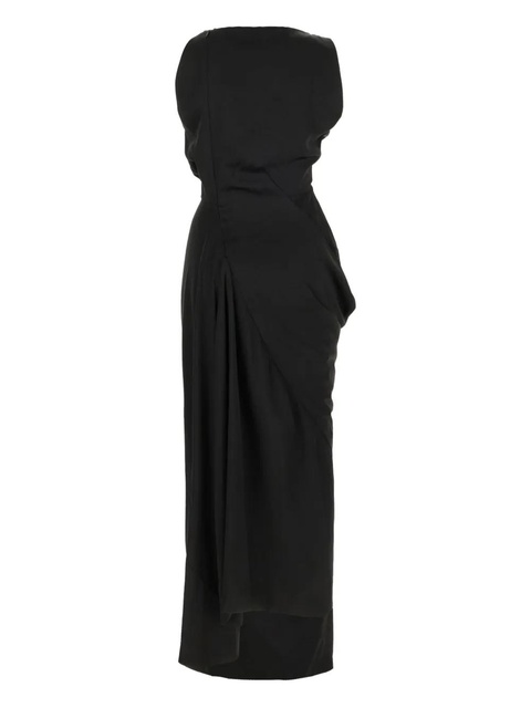 Vivienne Westwood Long Fond draped dress - Black - zdjęcie produktu nr 2