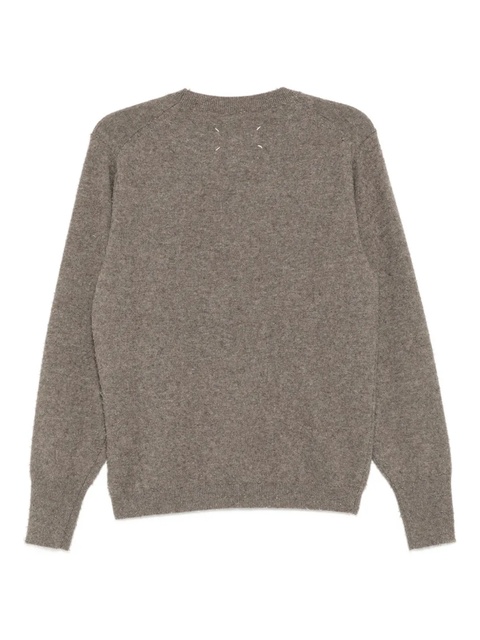 Maison Margiela knitted top - Grey - zdjęcie produktu nr 1