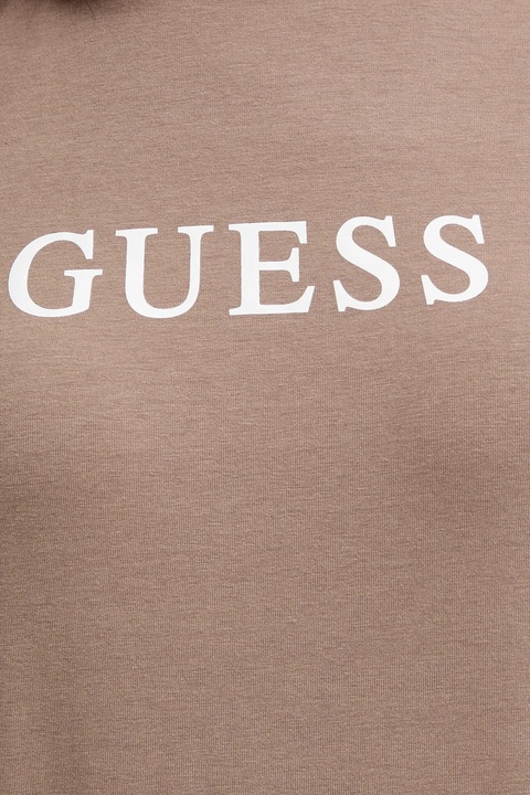 Guess t-shirt NEW CARRIE damski kolor brązowy O5RI01 KBBU1 - zdjęcie produktu nr 1