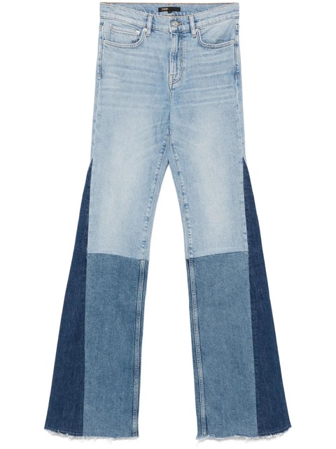 Maje panelled wide-leg jeans - Blue - zdjęcie produktu nr 1