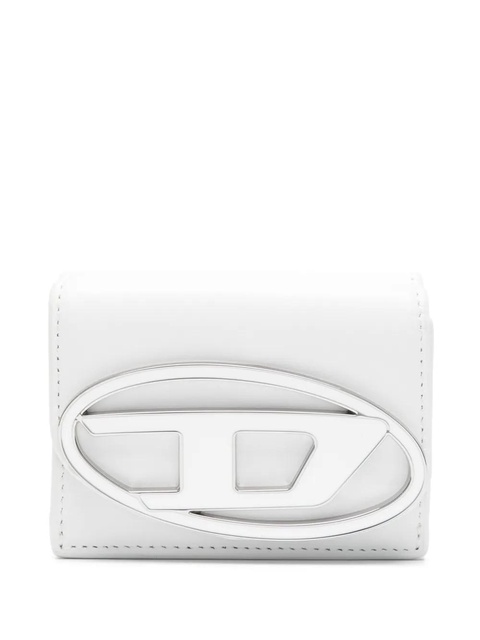 Diesel 1dr tri-fold leather wallet - White - zdjęcie produktu nr 2
