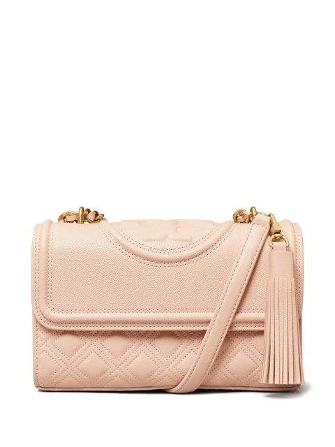 Tory Burch small Fleming Soft Grain convertible shoulder bag - Pink - zdjęcie produktu nr 1