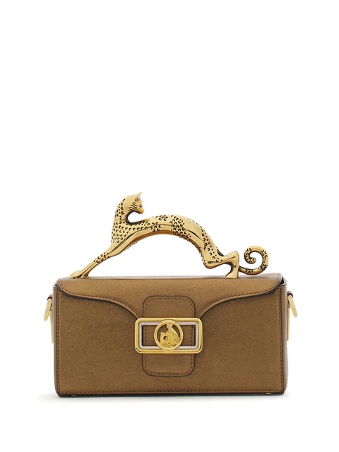 Lanvin Pencil Cat mini bag - Brown - zdjęcie produktu nr 1