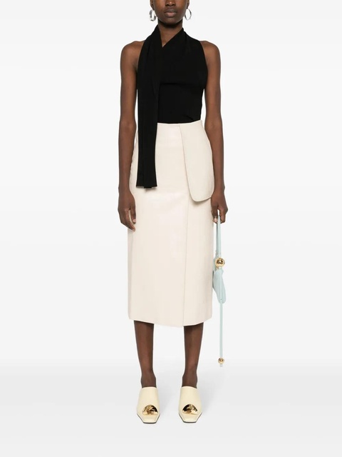 FENDI halterneck knitted top - Black - zdjęcie produktu nr 2