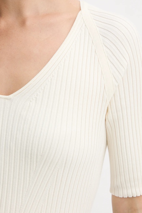 BOSS sweter damski kolor beżowy lekki 50542881 - zdjęcie produktu nr 2