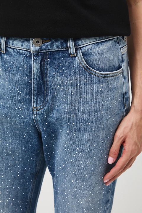 Medicine jeansy damskie kolor niebieski - zdjęcie produktu nr 2