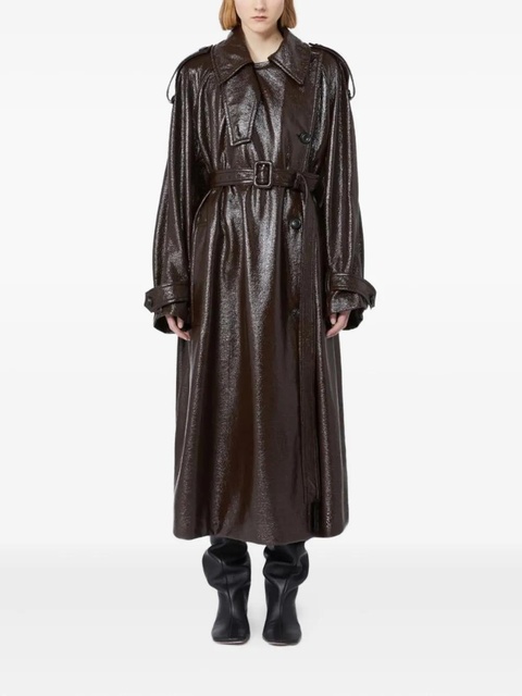 Sportmax belted trench coat - Brown - zdjęcie produktu nr 2