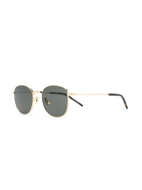 Saint Laurent Eyewear round frame sunglasses - Black - zdjęcie produktu nr 2