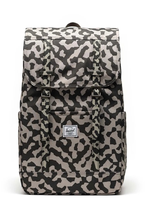 Herschel plecak kolor czarny duży wzorzysty 11397-06622-OS - zdjęcie produktu nr 1