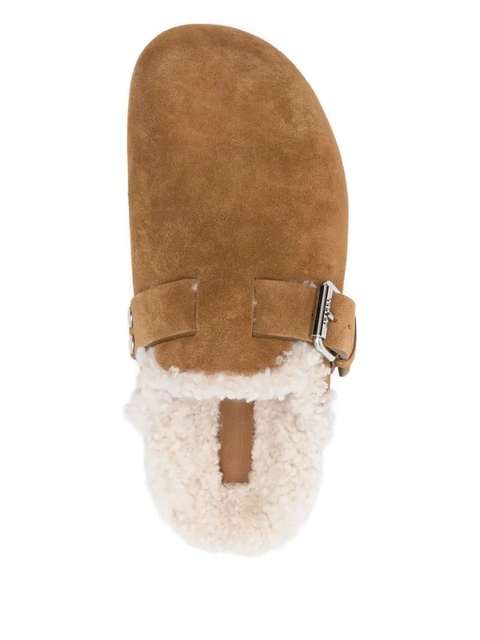 ISABEL MARANT buckle-strap mules - Brown - zdjęcie produktu nr 2