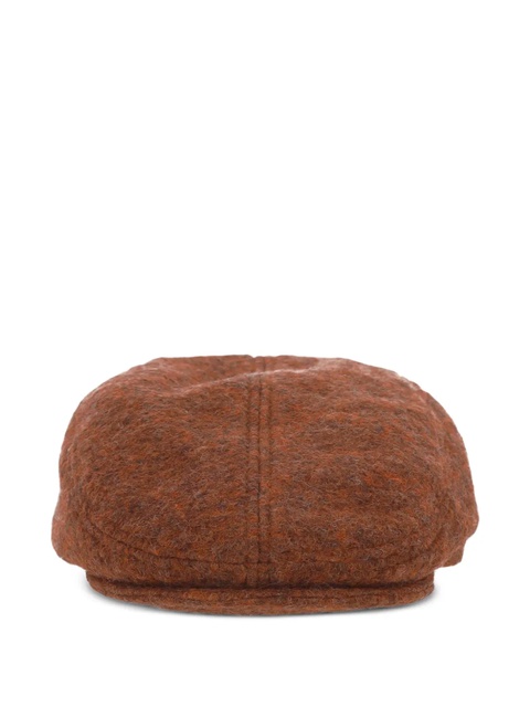 Ruslan Baginskiy logo-embroidered beret - Brown - zdjęcie produktu nr 1