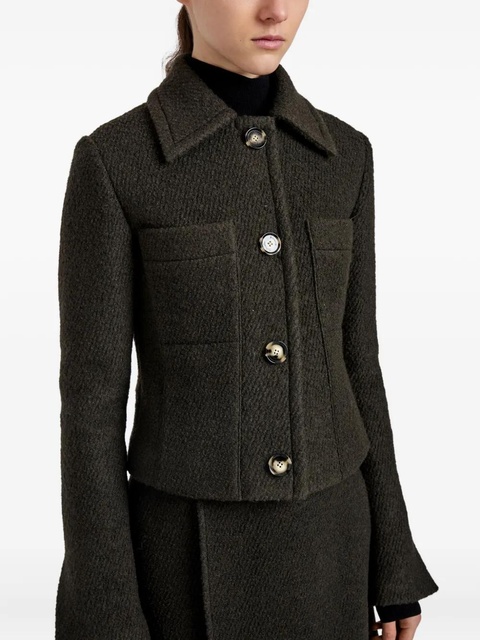 Proenza Schouler Kinsley jacket - Brown - zdjęcie produktu nr 2