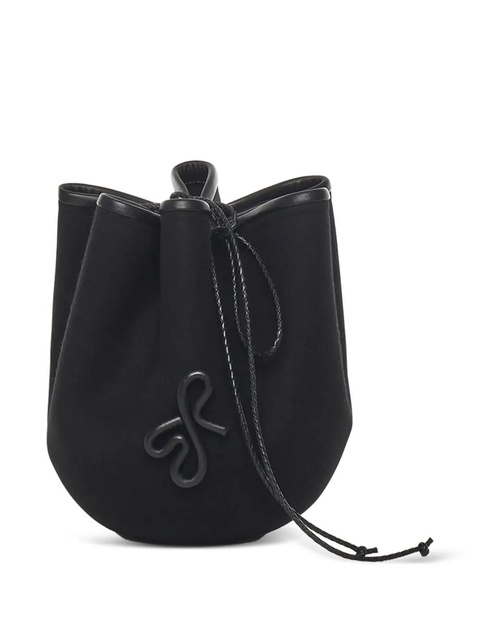 Ruslan Baginskiy emblem-logo drawstring bag - Black - zdjęcie produktu nr 1