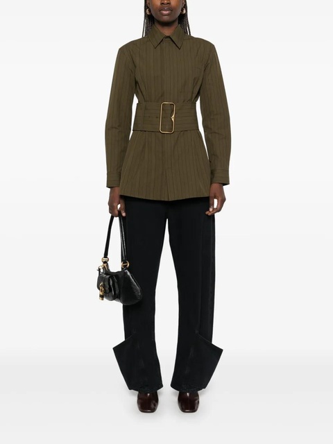 Burberry pinstriped shirt - Green - zdjęcie produktu nr 2