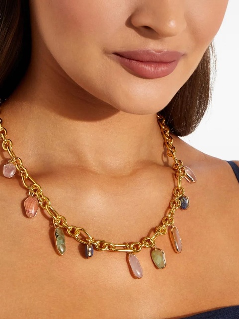 Cult Gaia Shanti multiple-pendants necklace - Gold - zdjęcie produktu nr 1