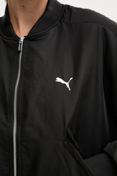 Puma kurtka bomber kolor czarny przejściowa 632168 - zdjęcie produktu nr 2