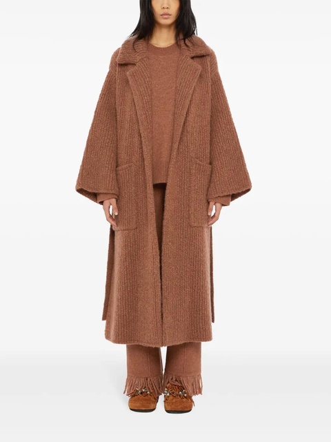 Alanui knitted robe coat - Brown - zdjęcie produktu nr 2
