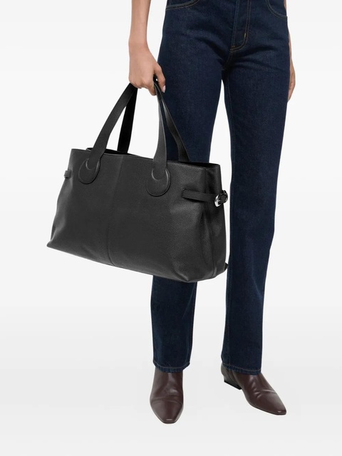 STAUD Piper leather tote bag - Black - zdjęcie produktu nr 1