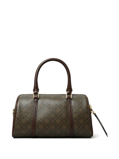 Tory Burch mini T Monogram Barrel tote bag - Brown - zdjęcie produktu nr 2