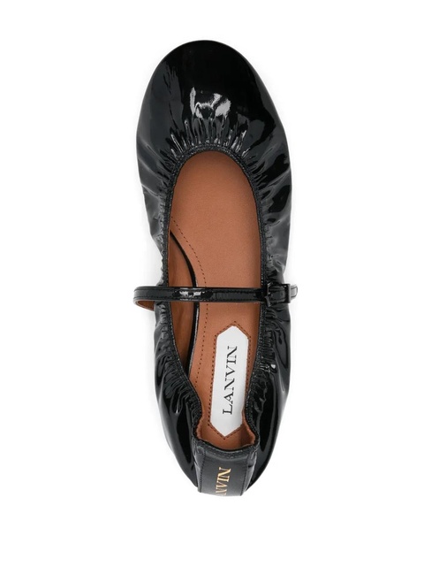 Lanvin Mary Jane glossy ballet flats - Black - zdjęcie produktu nr 2