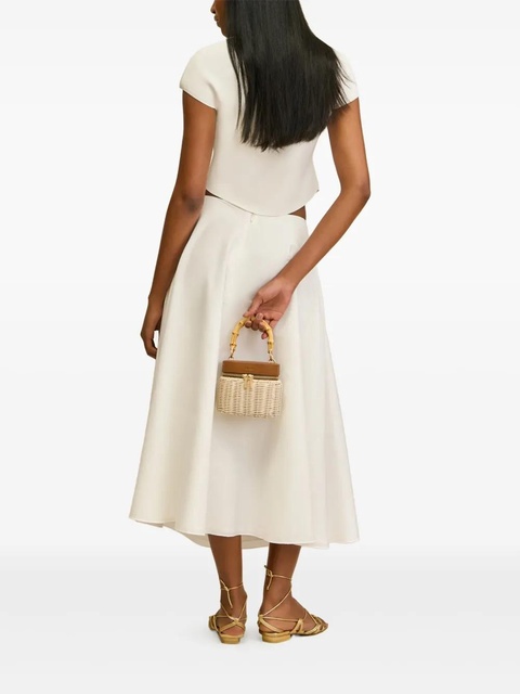 Cult Gaia Ely A-line midi skirt - White - zdjęcie produktu nr 2