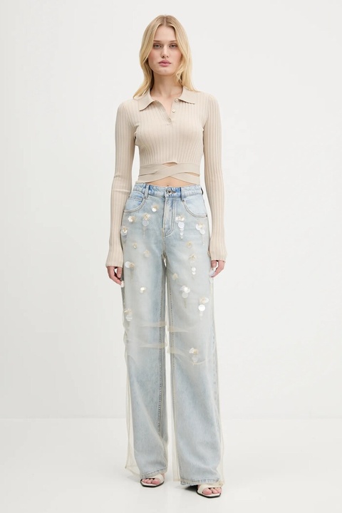 Miss Sixty jeansy damskie high waist 6S2JJ07500 - zdjęcie produktu nr 2