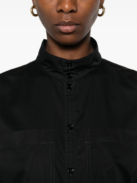 LEMAIRE cotton shirt - Black - zdjęcie produktu nr 2
