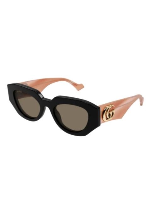 Gucci Eyewear logo-detail sunglasses - Black - zdjęcie produktu nr 1