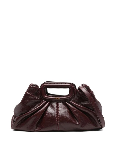 Maje crackled leather mini bag - Red - zdjęcie produktu nr 1