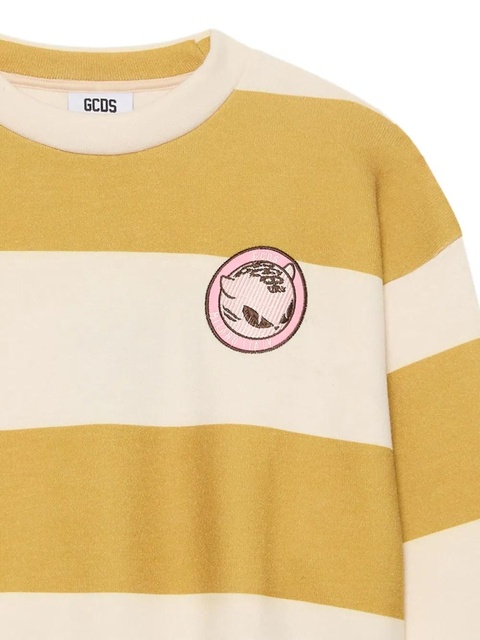 GCDS striped sweater - Yellow - zdjęcie produktu nr 2