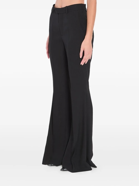 Balenciaga cotton flared trousers - Black - zdjęcie produktu nr 2